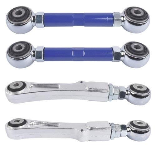 New Rear Adjustable Camber & Toe Angle Arms Set for Tesla Model X, Model S 12-22