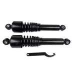 Black 13in Heavy Duty Rear Shocks For Harley Road King Touring Street Tour Glide