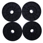 47163GT Roller Wheel for Genie Scissor Lift GS1530 GS1532 GS1930 GS1932 4 Pieces
