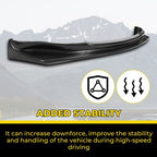 JDM Style NS N PP Front Bumper Chin Lip Body Kit For 2003 2005 Nissan 350Z Z33