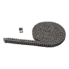 #35-2 Duplex Roller Chain 10 Feet Heavy Duty Double Strand with 2 Master Links