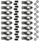 1.7 x 7/16" Stud Steel Roller Rocker Arms Set with Balls for Big Block Chevy 454