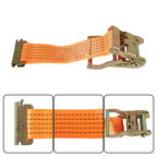 4400 lb 2" x 20' E-Track Ratchet Tie Strap Truck Enclosed Cargo Van Straps 4 Set