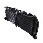 Black Upper Radiator Grille Air Shutter Assembly W/Motor For Ford F150 2015-2017