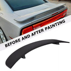 Fits Dodge Charger 2011-2023 Rear Trunk Wing Spoiler Factory Style Black ABS 1PC