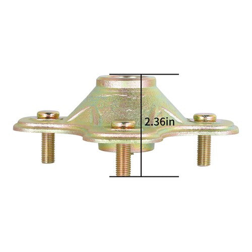Rear Wheel Axle Hub For 1993 Yamaha Kodiak 400 YFM400FW Fa YFM400A 2X4 4X4