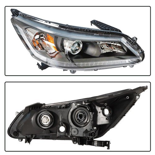 Clear Halogen Projector Headlight Fit For Honda Accord 2013-2015 Single RH Side