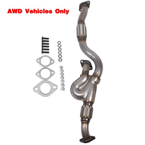 Exhaust Front Flex Y Pipe for Kia Sportage EX LX 2.7L V6 2656CC AWD 2005-2008