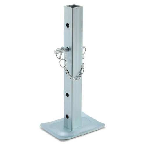 8000lbs Drop Leg Foot Pad for Square Jacks with 2 Inch Tube Trailer Camper