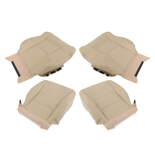 Front Driver&Passenger Perforated Cortical Cover Tan New For Acura RDX 2007-2012
