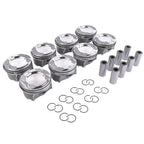 8x Pistons Rings Set for Mercedes C218 CLS550 X166 GL450 GL550 M278 4.6L 4.7L V8