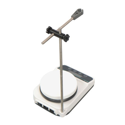 Digital Display Magnetic Hotplate Stirrer with Bracket Temp Probe Temp 310℃ 3L