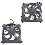 2x Engine Radiator Cooling Fan Assembly Left + Right for Tesla Model S 2012-2020