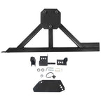 Rear Spare Tire Carrier Rack with Drop Down Option Steel for Hummer H2 2003-2009