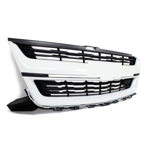Front Bumper Grille Upper Grill for Chevrolet Colorado 2015-2020 White