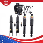 5Pcs Air Suspension Set Shocks & Compressor For Escalade Chevy Tahoe GMC Yukon