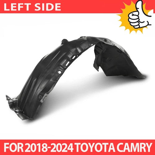 TO1248227 Front Fender Inner Liner Left Driver Side for 2018-2024 Toyota Camry