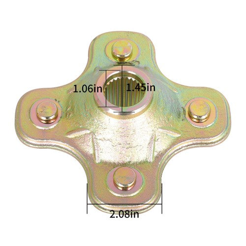 Rear Wheel Axle Hub For 1993 Yamaha Kodiak 400 YFM400FW Fa YFM400A 2X4 4X4