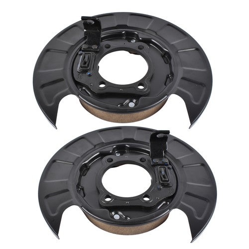 2 Pack Rear Brake Parking Plate Left & Right Set for Hyundai Santa Fe 2006-2009