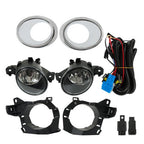 Pair Bumper Fog Lights+Rear Liftgate Handle For Nissan Pathfinder 2013-2016