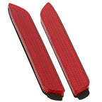 2x For Toyota RAV4 2019 2020-2023 Red Rear Bumper Reflector LED Stop Brake Light