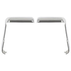 Chrome Top and Side Mirror Cover for 20-24 Chevy Silverado GMC Sierra HD 2500 3500