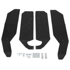 4PCS Fender Flares Mud Flaps for Can Am Maverick Max 1000 13 18 With Hardware Kits