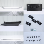 Front Upper Grille for Lexus LX570 2016-2021 Luxury Chrome Black NEW Style