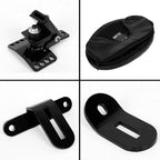 Plug In Driver Rider Backrest Pad Fit for Harley Street Electra Glide 1997-2024