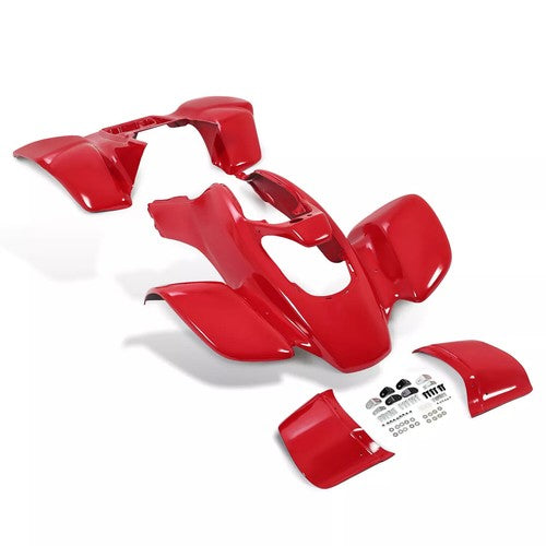 Red Front Rear Fender ABS For Honda TRX 400EX TRX400EX 2005-2007 11739-12