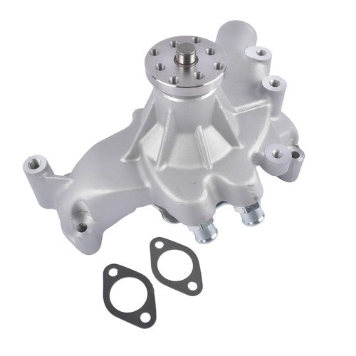 High-volume Aluminum Long Water Pump Satin Finish for Chevy BBC 396 402 454 502