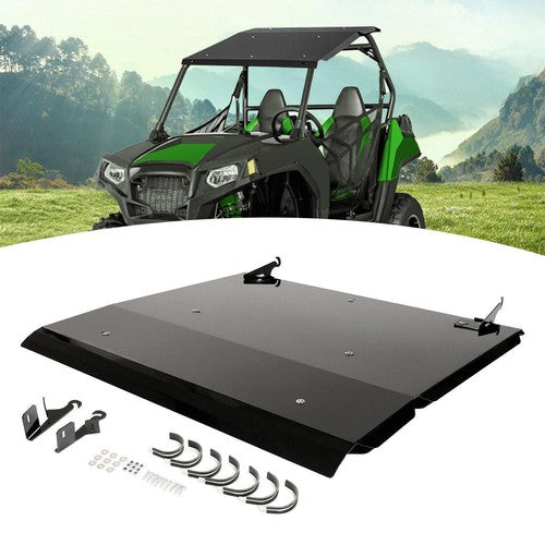 Black Aluminum Hard Top Roof Fit for Polaris RZR 800/XP 900/570-2 Door Model