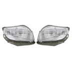 Pair Front Bumper turn Signal Fog Light Fit For Toyota Prius V 2012 2013 2014