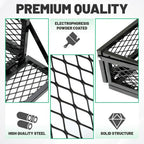 Universal For ATV Front&Rear Drop Cargo Basket Rack Storage Carrier Hauler 2 PCS