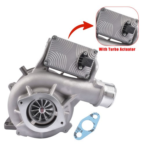 Turbocharger w/ Turbo Actuator for Silverado Sierra 2500 3500 HD 6.6L V8 2017-21