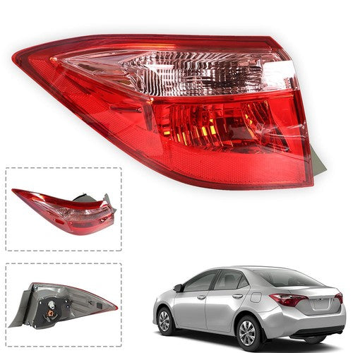 For 17-19 Toyota Corolla Sedan Rear Brake Lamp Tail Light Outer LH Driver Side