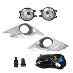 Halogen Fit For Toyota Camry L LE XLE 2012-2014 LH&RH w/Wiring+Switch Fog Lights