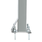 Pair of Zinc Plated Pontoon Boat Trailer Guide On for 2 Inch Trailer Frames