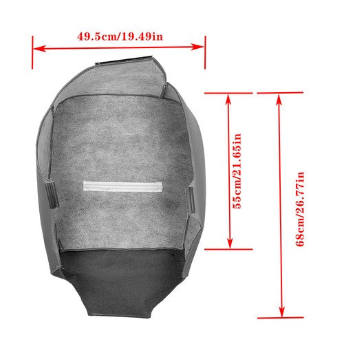 Driver Bottom Seat Cover Gray Suitable For Ford F250 F350 2001-2007 Truck NEW