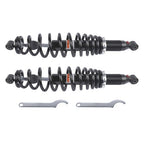 2Pcs Front Shocks Black for Can-Am Outlander 570 650 850 1000 Renegade 500 570