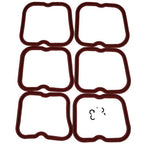 3910824 3902666 Set of 6 Valve Cover Gaskets for Cummins 12V 5.9L 6BT 5.9 Engine