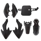 For Honda XR50 CRF50 SDG SSR 107 125 Dirt Pit Bike Plastic Fender Fairing Kit