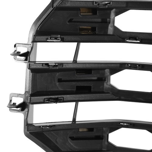 Front Bumper Grill Electroplated Black for Toyota Tundra Platinum 2022-2024