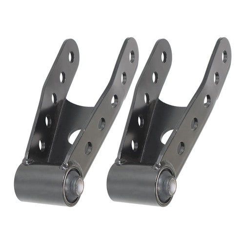 For Dodge Chevrolet Ford & GMC Rear Lowering Shackle Kit 2PCS 6400 With 2" Drop