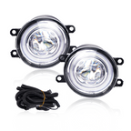 Pair LED Fog Light For 2012-2014 Toyota Camry SE XSE Front Bumper Lamps w/Wiring