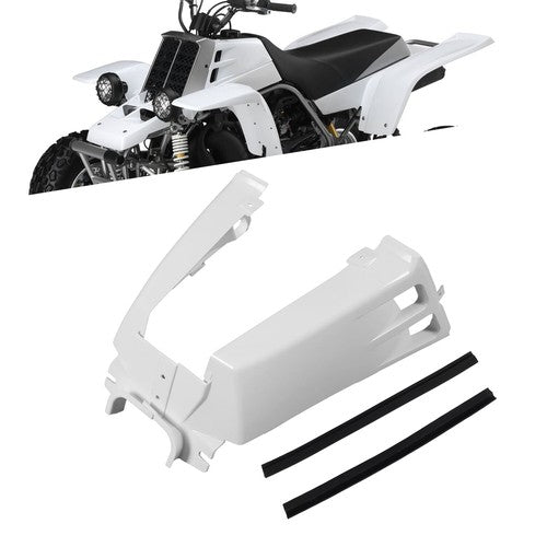 Left Right Gas Tank Side Covers Plastic for Yamaha Banshee 350 87 06 White