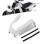Left Right Gas Tank Side Covers Plastic for Yamaha Banshee 350 87 06 White