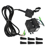 12V Solenoid Relay Contactor and Winch Rocker Thumb Switch Combo Set for ATV
