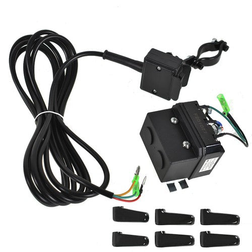 12V Solenoid Relay Contactor and Winch Rocker Thumb Switch Combo Set for ATV