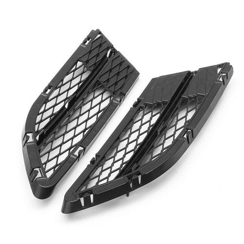 For BMW 3 Series E90 325i 328i 2009-2012 Black Mesh Front Lower Bumper Grille